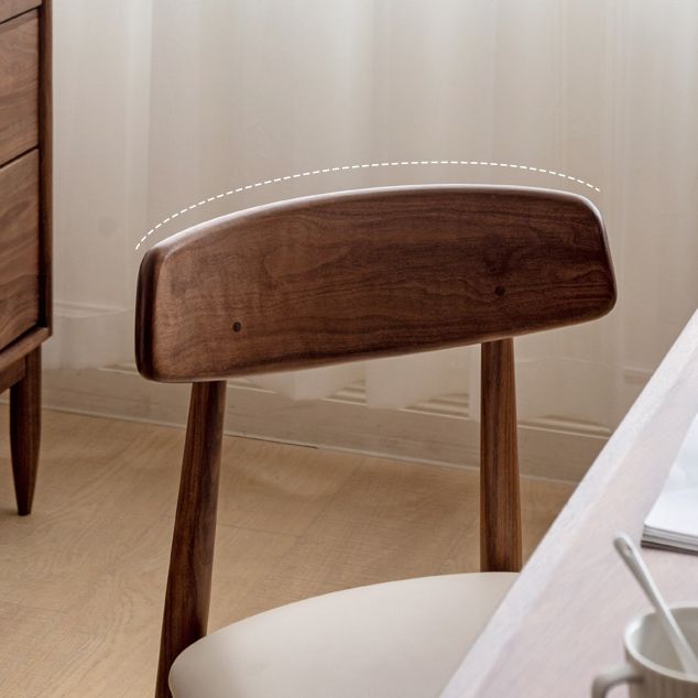 Sedie da pranzo moderne a braccia aperta in legno (set di 1/2/4/6/8)