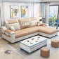 Sloped Arms Pillowed Back Cushions Storage Sectional Sofa with Chaise Clearhalo 'furn' 'furn_sectionals' 'Furniture' 'furniture_sectionals' 'kitchen' 'kitchen_sectionals' 'Living Room Furniture' 'Sectionals' 1200x1200_e5838f38-4abb-4c31-bc9a-0e0102c59fa7