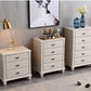 17.5 "W Moderne opbergkast Dressoir Witte rubberen hout opbergkast met laden