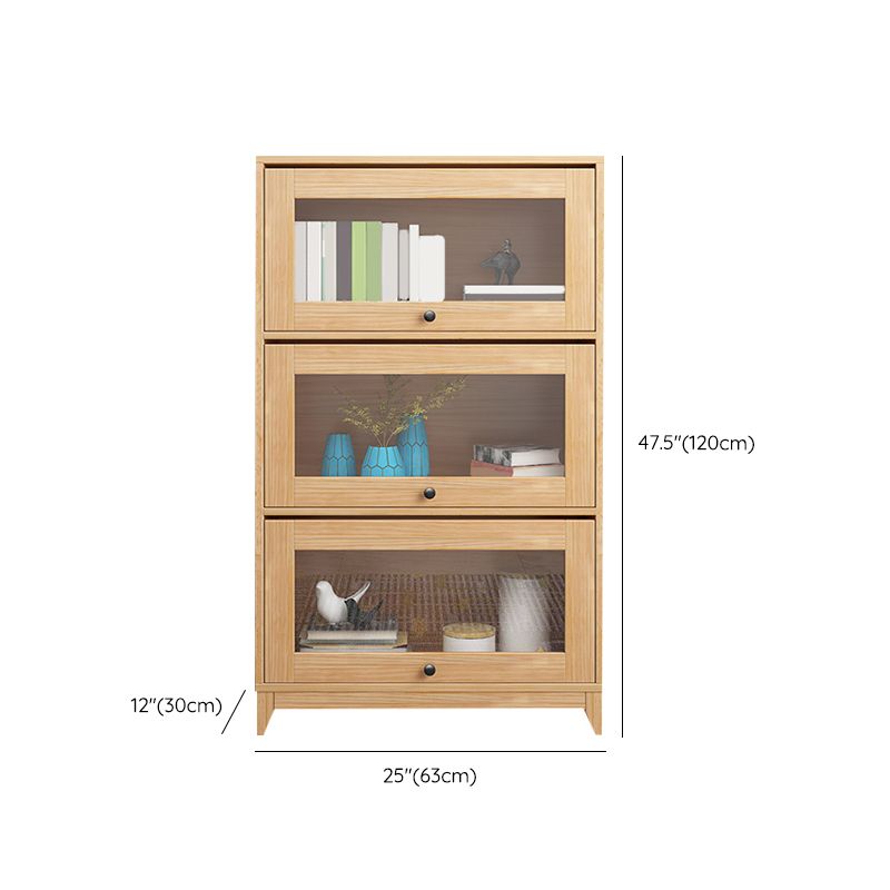 Libreria standard naturale in legno moderno libreria chiusa