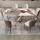 Sintered Stone 1/2/5/7 Pieces Dining Set Luxury Dining Furniture Set /Separate Items Clearhalo 'Dining Room Sets' 'Dining Tables & Seating' 'dining_room_set' 'furn' 'furn_dining_room_set' 'Furniture' 'furniture_dining_room_set' 'Kitchen & Dining Furniture' 'kitchen&dining_furn' 'kitchen' 1200x1200_e5962561-fc38-4f47-9e89-e7539b6b4a28