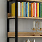 Modern Engineered Bookcase Natural Etagere Bookshelf for Any Room