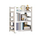 Standard Steel Open Back Bookcase Contemporary White Open Back Bookshelf