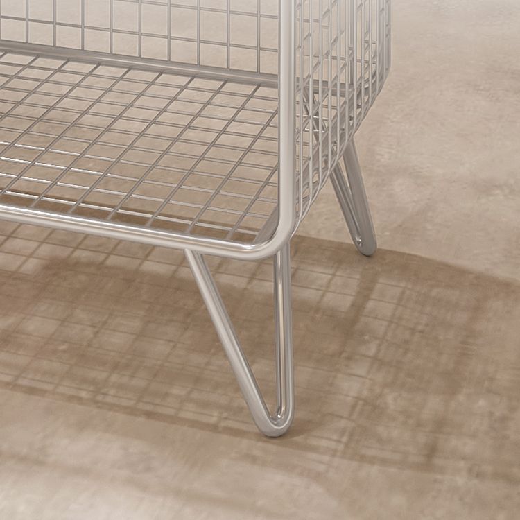 Moderne Style Bookshelf Standard geschlossener Back Metal -Bücherregal für Zuhause