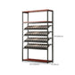 Contemporary Floor Bottle Wine Rack Single Black Metal Wine Holder Clearhalo 'furn' 'furn_wine_racks' 'Furniture' 'Kitchen & Dining Furniture' 'Wine Racks' 'wine_racks' 1200x1200_e59d0fb1-adaa-4f7c-87c4-b7b2cd23c524