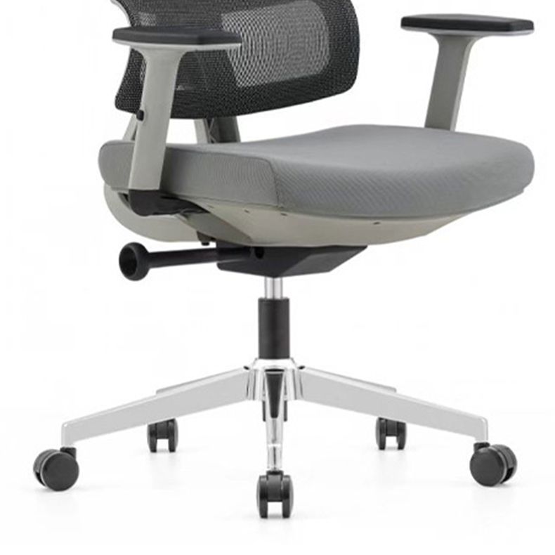 Modern Desk Chair Mesh Computer Chair High-Back Chair in Black/Gray Clearhalo 'furn' 'furn_office_chair' 'Furniture' 'Office Chairs' 'Office Furniture' 'office_chair' 1200x1200_e59e58a7-341b-4a11-b221-bc7f0bc7d2df