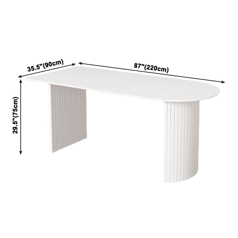 Solid Wood Modern Free Form Dining Table Marble Top Table for Dining Room Clearhalo ' dining_table' 'Dining Tables & Seating' 'Dining Tables' 'furn' 'furn_dining_table' 'Furniture' 'furniture_dining_table' 'Kitchen & Dining Furniture' 'kitchen&dining_furn' 'kitchen' 'kitchen_dining_table' 1200x1200_e59ea098-4820-4d72-999f-156eb9c7b48c