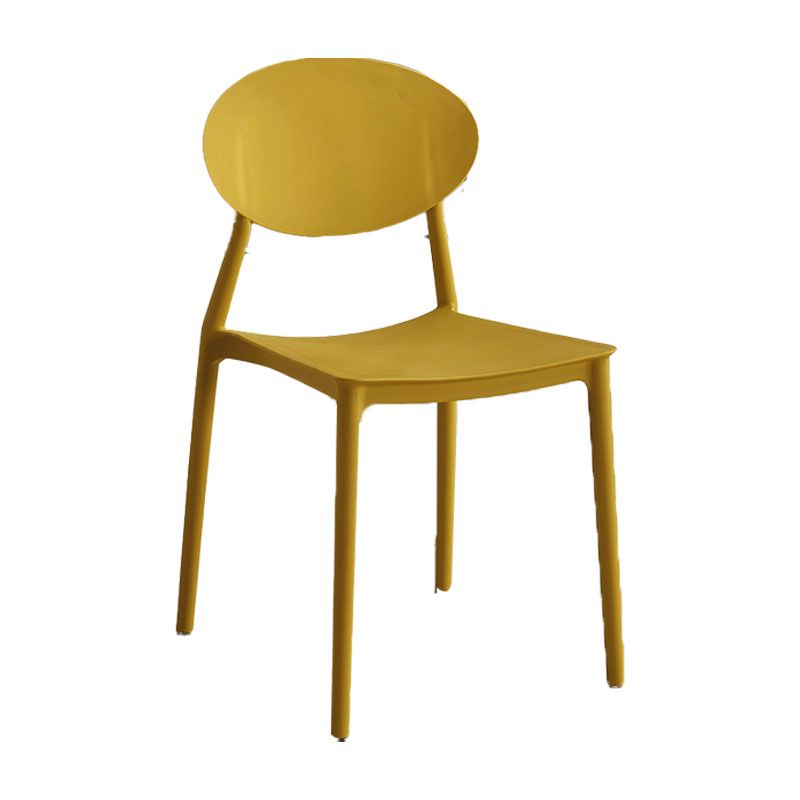 Modern Style Side Chair Plastic Open Back Dining Chair for Kitchen Clearhalo 'Dining Chairs' 'Dining Tables & Seating' 'dining_chair' 'furn' 'furn_dining_chair' 'Furniture' 'furniture_dining_chair' 'Kitchen & Dining Furniture' 1200x1200_e59fe644-cabc-419c-bb67-d08036f84cb5