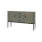 Engineered Wood Buffet Server Modern Buffet Sideboard for Kitchen