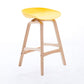 Scandinavian Footrest Milk Tea Shop Stool Matte Finish Plastic Barstool Clearhalo 'Bar Furniture' 'Bar Stools' 'bar_stools' 'furn' 'furn_bar_stools' 'Furniture' 'furniture_bar_stools' 'Kitchen & Dining Furniture' 1200x1200_e5a320a5-c3fa-4cdf-8acb-2094a28925bf