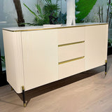 Mobili moderni sideboard buffet a 3 cassetti e sideboard a 2 porte