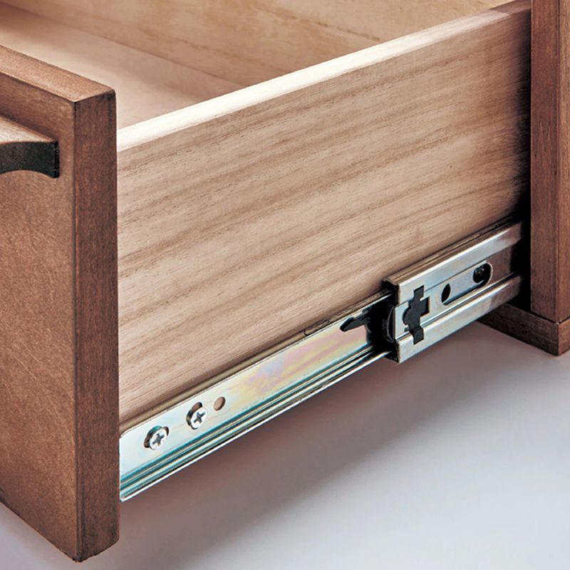 Mesa del aparador de pino lateral moderno con puertas para sala de estar