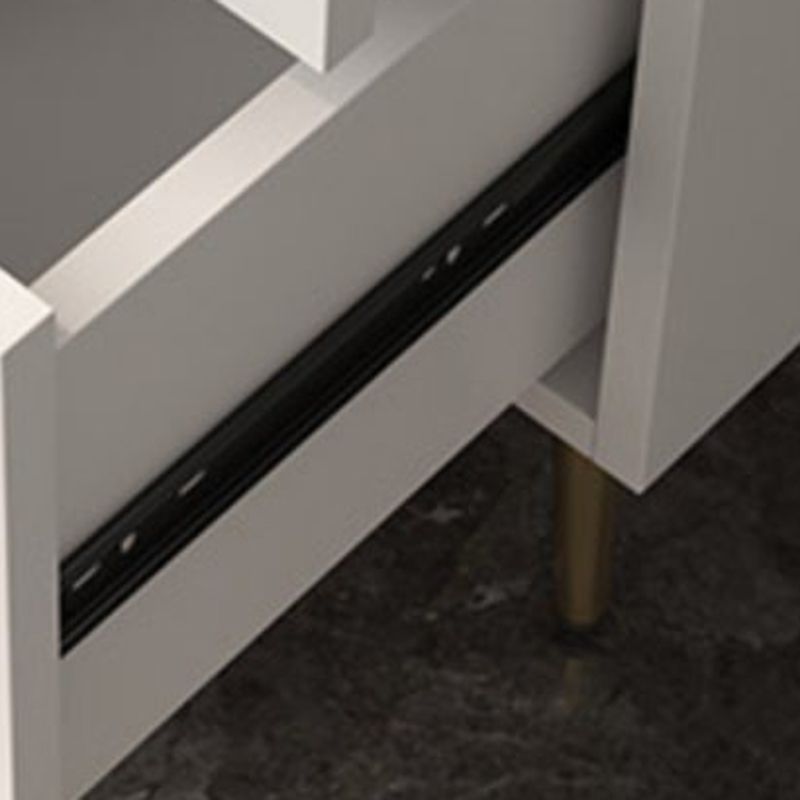 4 Drawers Makeup Table Desk Vanity - 30.7"H Vanity Table with Cabinets