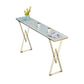 Traditional Luxury Solid Wood Table Gold and Metal Base Bar Table Clearhalo 'Bar Furniture' 'Bar Tables' 'bar_tables' 'furn' 'furn_bar_tables' 'Furniture' 'Kitchen & Dining Furniture' 1200x1200_e5b32eeb-323a-4f68-b051-6e4f190c6117