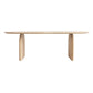 Tavolo da incontro in legno solido Home Office Oval Modern Writing Desk