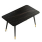 Minimalist Rectangle Shape Standard Dining Table Sintered Stone Dining Table for Kitchen Clearhalo ' dining_table' 'Dining Tables & Seating' 'Dining Tables' 'furn' 'furn_dining_table' 'Furniture' 'furniture_dining_table' 'Kitchen & Dining Furniture' 'kitchen&dining_furn' 'kitchen' 'kitchen_dining_table' 1200x1200_e5b572dd-db6c-4659-be84-b2c1e7426a3a