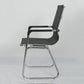 Silver Metal Modern Conference Chair Mid-Back / High Back Mesh and Leather Chair Clearhalo 'furn' 'furn_office_chair' 'Furniture' 'Office Chairs' 'Office Furniture' 'office_chair' 1200x1200_e5b754c1-913a-4abd-ab97-7af31e45f2d9