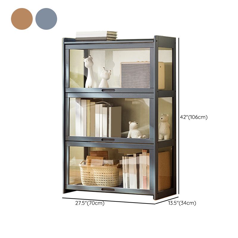27.6" W Rectangle Accent Cabinet, Contemporary Chest in Natural/Gray Clearhalo 'Cabinets & Chests' 'cabinets_chests' 'furn' 'furn_cabinets_chests' 'Furniture' 'Living Room Furniture' 1200x1200_e5ba2e20-1538-4af3-8121-d299c161e196