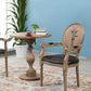 Farmhouse Dining Arm Chair King Louis Back Side Chair with Wood Legs for Home Use Clearhalo ' kitchen&dining_furn' 'Dining Chairs' 'Dining Tables & Seating' 'dining_chair' 'furn' 'furn_dining_chair' 'Furniture' 'furniture_dining_chair' 'Kitchen & Dining Furniture' 'kitchen' 1200x1200_e5bc02f1-bc41-43cc-9b32-d78a24c40fb7