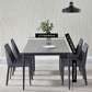 Standard Sintered Stone Top Dining Set with Black Metallic Legs Base for Dining Furniture Clearhalo 'Dining Room Sets' 'Dining Tables & Seating' 'dining_room_set' 'furn' 'furn_dining_room_set' 'Furniture' 'furniture_dining_room_set' 'Kitchen & Dining Furniture' 'kitchen&dining_furn' 'kitchen' 1200x1200_e5bc97e2-a367-4f1c-949e-faad3415ae33