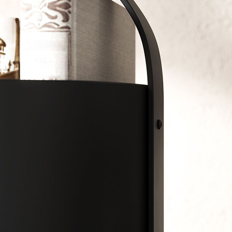 Cabinet de chevet de rangement ouvert contemporain Stone Accent Table Table table de nuit pour chambre à coucher