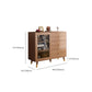 Cuffet contemporanee a buffet a buffet in legno con armadi e cassetti