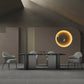 Modern Stone Rectangle Dining Table Stainless Steel Base for Dining Room Clearhalo 'Dining Tables & Seating' 'Dining Tables' 'dining_table' 'furn' 'furn_dining_table' 'Furniture' 'Kitchen & Dining Furniture' 1200x1200_e5c78ff1-365d-4efc-9877-f2fcb0c70e6e