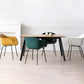 Industrial Design Plastic Dining Side Chairs Solid Back Arm Side Chair Clearhalo ' kitchen&dining_furn' 'Dining Chairs' 'Dining Tables & Seating' 'dining_chair' 'Furniture' 'furniture_dining_chair' 'Kitchen & Dining Furniture' 'kitchen' 1200x1200_e5ce6e08-e457-4358-a5aa-6ee689b702b9