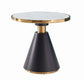 Metal Traditional Luxury Round Table Pedestal Dining Table for Dining Room Clearhalo 'Dining Tables & Seating' 'Dining Tables' 'dining_table' 'furn' 'furn_dining_table' 'Furniture' 'Kitchen & Dining Furniture' 1200x1200_e5d11c0a-0ccb-4ee7-9639-c199e5e20894