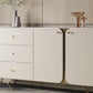 3 Schubladen Buffet Ständer Glam Sideboard -Buffet mit 4 Regalen für die Küche