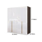 Contemporary Wooden Wardrobe White Colour Soft Close Door Wardrobe Closet Clearhalo 'Armoires & Wardrobes' 'armoires_wardrobes' 'Bedroom Furniture' 'furn' 'furn_armoires_wardrobes' 'Furniture' 1200x1200_e5d72cd2-b29a-40ef-86e4-1a0d0470db55