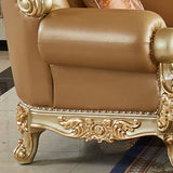 Genuine Leather Sofa Tufted Split-Back Rolled Arm Sofa for Living Room Clearhalo 'furn' 'furn_sofas' 'Furniture' 'Living Room Furniture' 'Sofa' 'sofas' 1200x1200_e5d7b4bc-addf-4333-934c-2682d3cb3cca