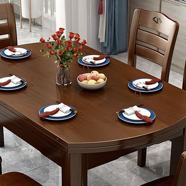 Modern Solid Wood Dining Room Collection Extendable Trestle Dining Table Clearhalo ' dining_table' 'Dining Tables & Seating' 'Dining Tables' 'furn' 'furn_dining_table' 'Furniture' 'furniture_dining_table' 'Kitchen & Dining Furniture' 'kitchen&dining_furn' 'kitchen' 'kitchen_dining_table' 1200x1200_e5d9d858-0b3d-43e0-8d9c-fb7f094ab9f0