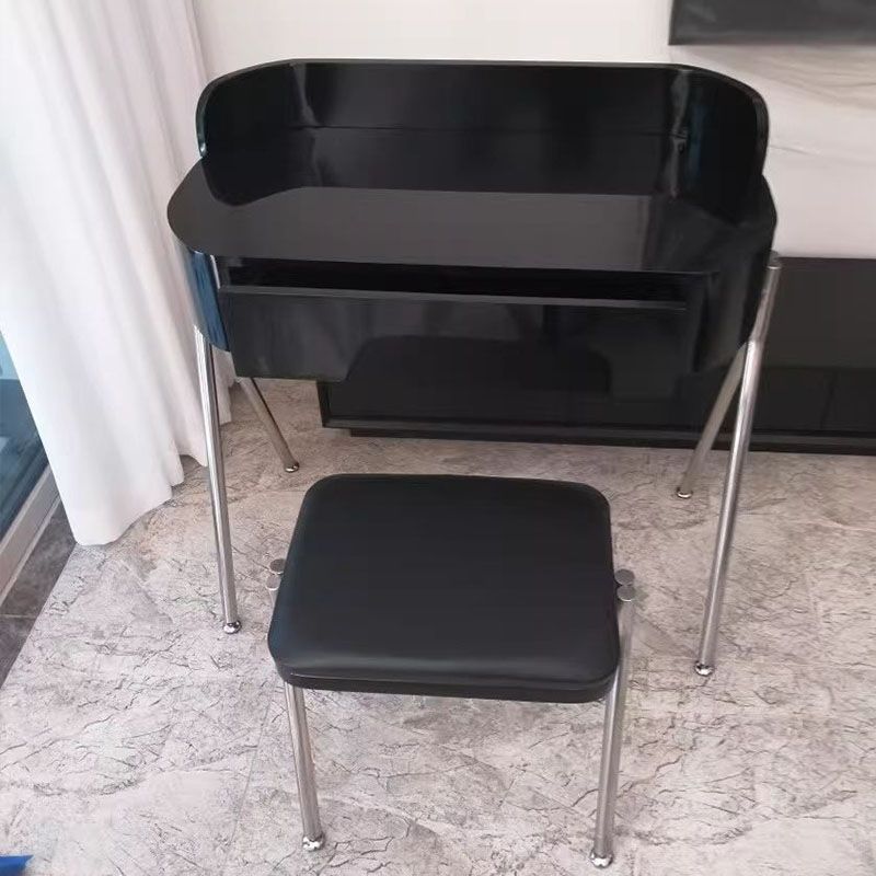 Zeitgenössischer Waschtischverkesseltabelle 1 Schublade Schwarz/Weiß -Waschtische Tische