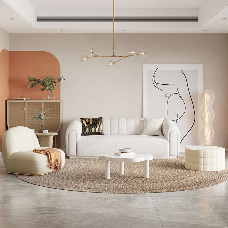 Contemporary Sewn Pillow Back Sofa Tuxedo Arm Wool Sofa - 2/3-Seater Clearhalo 'furn' 'furn_sofas' 'Furniture' 'Living Room Furniture' 'Sofa' 'sofas' 1200x1200_e5dd8cbe-8cf4-466f-9d29-02cc74f1238d