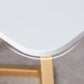 Set da pranzo contemporaneo da 1/2/5/7 pezzi, mobili da pranzo in pietra