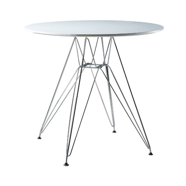 Modern Style Dining Table Round Dining Table with Metal Base for Home Use Clearhalo ' dining_table' 'Dining Tables & Seating' 'Dining Tables' 'Furniture' 'furniture_dining_table' 'Kitchen & Dining Furniture' 'kitchen&dining_furn' 'kitchen' 'kitchen_dining_table' 1200x1200_e5df4e66-a5b5-44d9-9b84-dacf03a53077