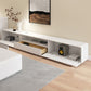 Console TV contemporanea TV White TV con cassetti per soggiorno