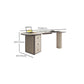 Glam Executive Desk Pedestal 3-drawer Cable Management Office Desk Clearhalo 'furn' 'furn_office_desk' 'Furniture' 'Office Desks' 'Office Furniture' 'office_desk' 1200x1200_e5e1586b-e00f-45da-8c08-3df8ff8f6388