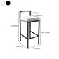 Contemporary Footrest Upholstered Home Stool Matte Finish Low Back Barstool Clearhalo 'Bar Furniture' 'Bar Stools' 'bar_stools' 'furn' 'furn_bar_stools' 'Furniture' 'furniture_bar_stools' 'Kitchen & Dining Furniture' 1200x1200_e5e49475-dede-4b66-ad17-3066702c33cf