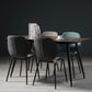 Industrial Style Dining Table Brown 4 Legs Dining Table with Black Frame Clearhalo ' dining_table' 'Dining Tables & Seating' 'Dining Tables' 'furn' 'furn_dining_table' 'Furniture' 'furniture_dining_table' 'Kitchen & Dining Furniture' 'kitchen&dining_furn' 'kitchen' 'kitchen_dining_table' 1200x1200_e5e93e0c-e12f-4bd5-abe5-f205516c8235