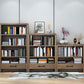 Contemporary Standard Bookcase Closed Back Wooden Bookshelf with Shelves Clearhalo 'Bookcases' 'furn' 'furn_bookcases' 'Furniture' 'Office Furniture' 1200x1200_e5e9c121-7f31-4ad4-be36-76040f1d8bcc
