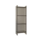 Glam Style Acrylic Standard Bookcase Vertical Closed Back Bookshelf Clearhalo 'Bookcases' 'furn' 'furn_bookcases' 'Furniture' 'furniture_bookcases' 'Office Furniture' 1200x1200_e5ee7f18-b837-4aea-9a53-a53bda64dfc9