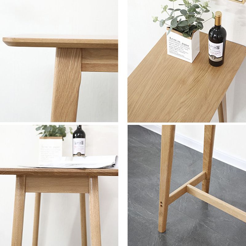 Solid Wood Counter Height Dining Table Modern Patio Bar Table Clearhalo 'Bar Furniture' 'Bar Tables' 'bar_tables' 'furn' 'furn_bar_tables' 'Furniture' 'Kitchen & Dining Furniture' 1200x1200_e5f1df91-f3cb-4bfd-ade1-a513f5942a00