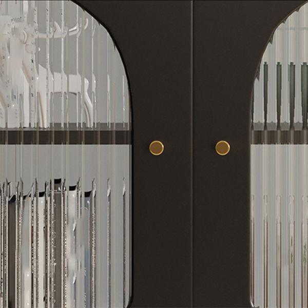 13.78"W Sideboard Contemporary Style Dining Server with 2 Doors for Kitchen Dining Room Clearhalo 'buffet_sideboard' 'Buffets & Sideboards' 'furn' 'furn_buffet_sideboard' 'Furniture' 'Kitchen & Dining Furniture' 1200x1200_e5f3f06d-ac1e-4d49-b1f4-07a41be6bc37