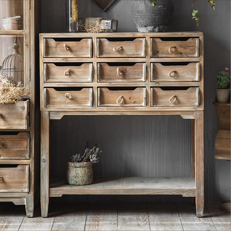 Industrial Rectangle Solid Wood With Doors Cabinet Distressed Wood Accent Cabinet Clearhalo 'Cabinets & Chests' 'cabinets_chests' 'furn' 'furn_cabinets_chests' 'Furniture' 'Living Room Furniture' 1200x1200_e5fa1b12-231c-4209-8515-3afb56f0ebb2