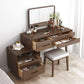 Trucco in legno massiccio vanity da scrivania per il trucco vanity set di vanity con cassetto