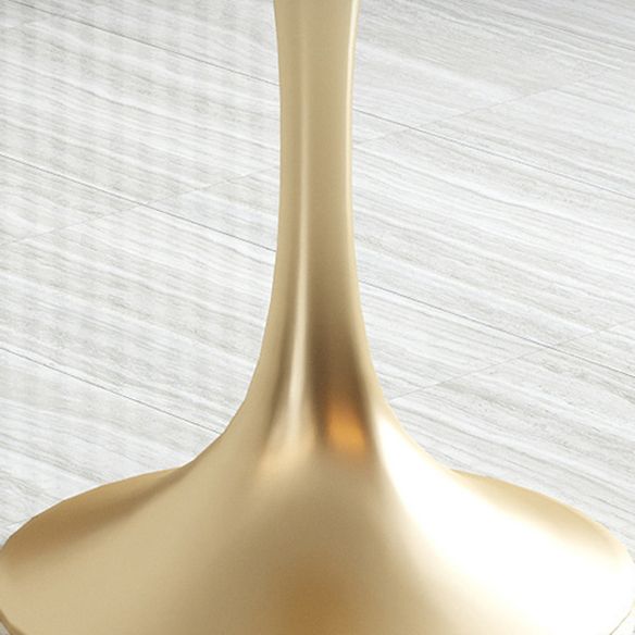 Glam Sintered Stone White Dining Room Set with Round Table and Metal Base Dining Table Furniture Clearhalo 'Dining Room Sets' 'Dining Tables & Seating' 'dining_room_set' 'furn' 'furn_dining_room_set' 'Furniture' 'furniture_dining_room_set' 'Kitchen & Dining Furniture' 'kitchen&dining_furn' 'kitchen' 1200x1200_e5fe8a8c-caeb-4df8-ae42-ce95c37a6f75