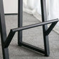 Glam Rectangle Pub Table Set 1/2/3/7 Pieces Pine Wood Top Bar Table with Metal Stools Clearhalo 'Bar Furniture' 'furn' 'furn_home_bar_bar_sets' 'Furniture' 'Home Bars & Bar Sets' 'home_bar_bar_sets' 'Kitchen & Dining Furniture' 1200x1200_e5ff7699-bb6c-4628-84a6-48cd4fc95541