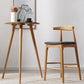 Faux Leather Dining Stools Industrial Bar Stool with Wood Base Clearhalo 'Bar Furniture' 'Bar Stools' 'bar_stools' 'furn' 'furn_bar_stools' 'Furniture' 'Kitchen & Dining Furniture' 1200x1200_e6004185-01be-4542-9e75-a2dab58b0b40
